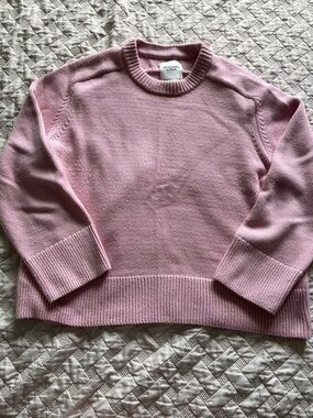 Abercrombie & Fitch Pink Crewneck Sweater